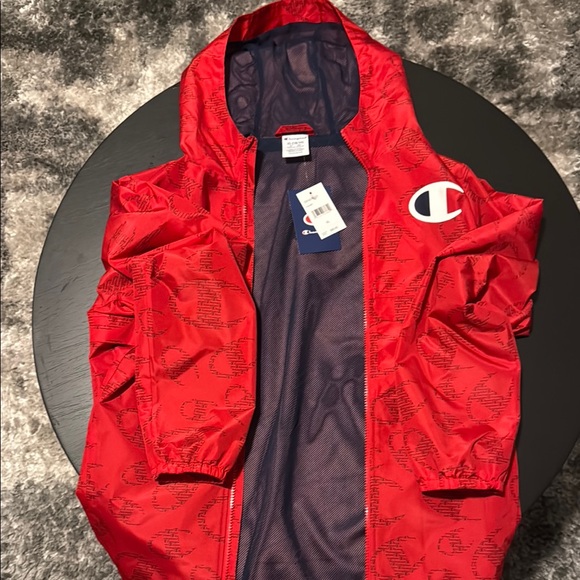 Champion Other - Red Champion Windbreaker Jacket Size Boys: (18-20)